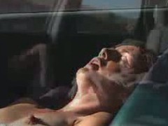 Pit Stop masturbation movie scene contains pure dilettante masturbation at its finest. In this movie scene clip u can watch this aged slut pull over on the side of the road so this hottie can finger her wet crack until this hottie cums