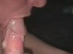 Vicious wife is hungrily engulfing rock hard rod of her hubby with home cam shooting the process and loads of gooey wad squirting from it sideways.