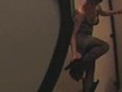 Spy livecam woman stripping